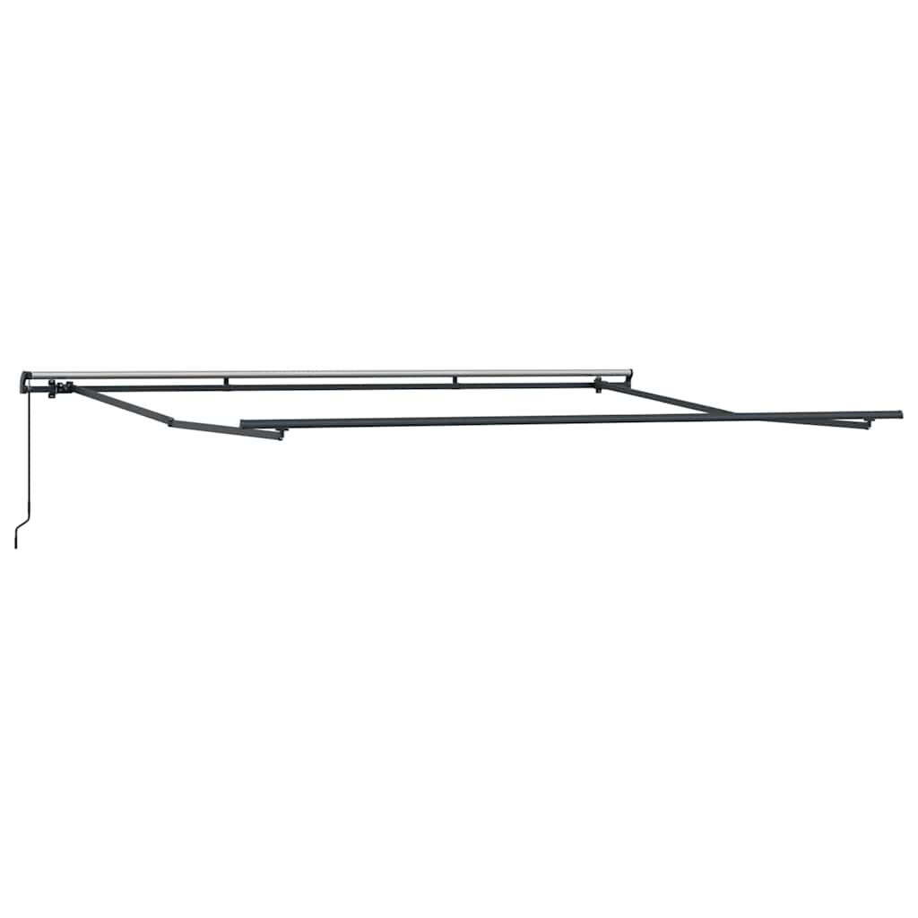 Markiseramme Antracit 500 × 300 cm Aluminium