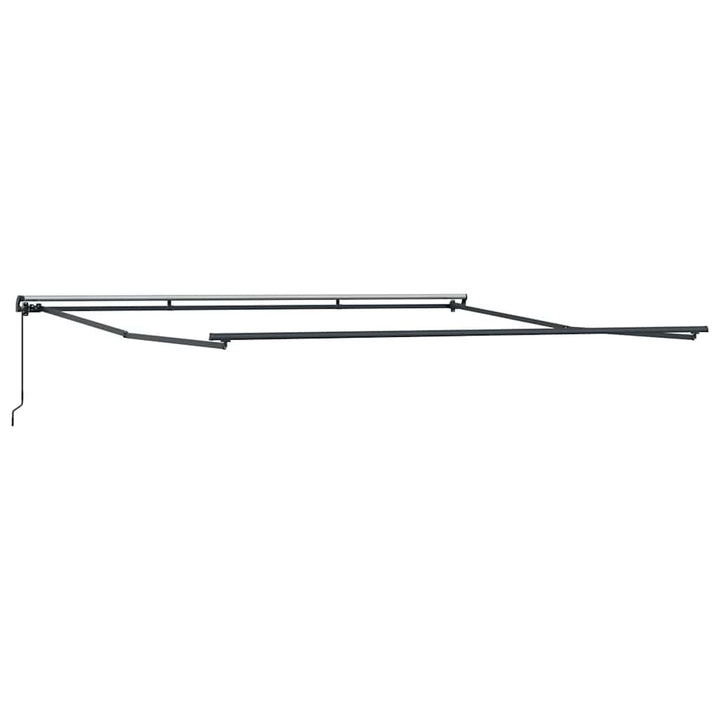 Markiseramme Antracit 400 × 350 cm Aluminium