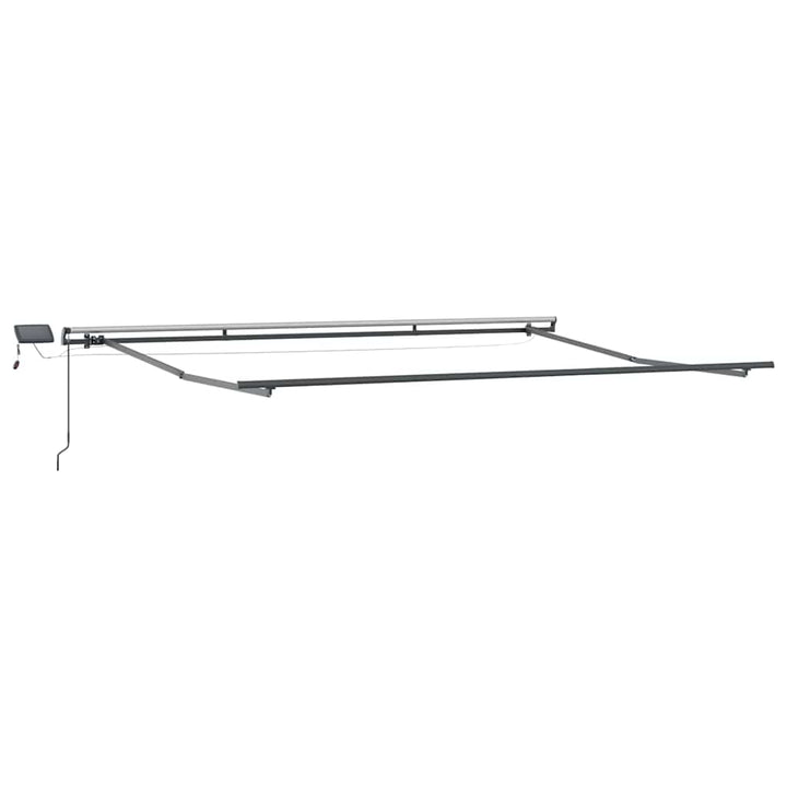 Markiseramme Antracit 500 × 300 cm Aluminium