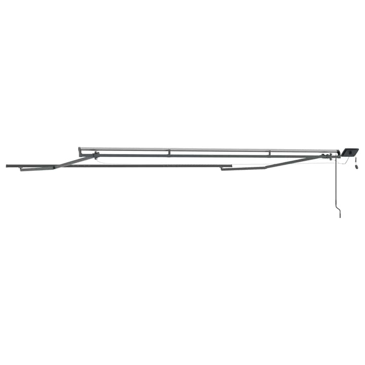 Markiseramme Antracit 500 × 300 cm Aluminium
