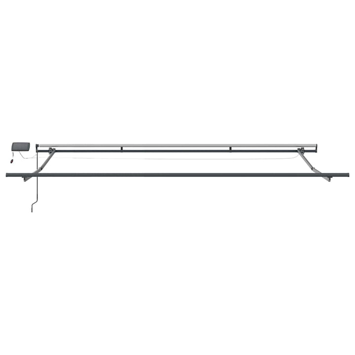 Markiseramme Antracit 500 × 300 cm Aluminium