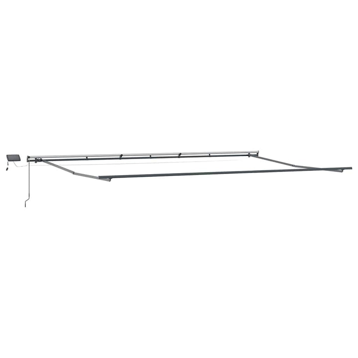 Markiseramme Antracit 600 × 300 cm Aluminium