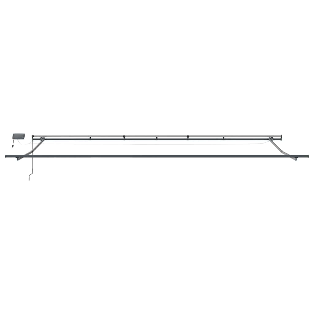 Markiseramme Antracit 600 × 300 cm Aluminium