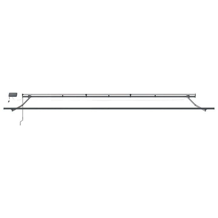 Markiseramme Antracit 600 × 300 cm Aluminium