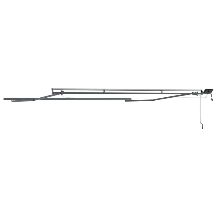 Markiseramme Antracit 400 × 350 cm Aluminium