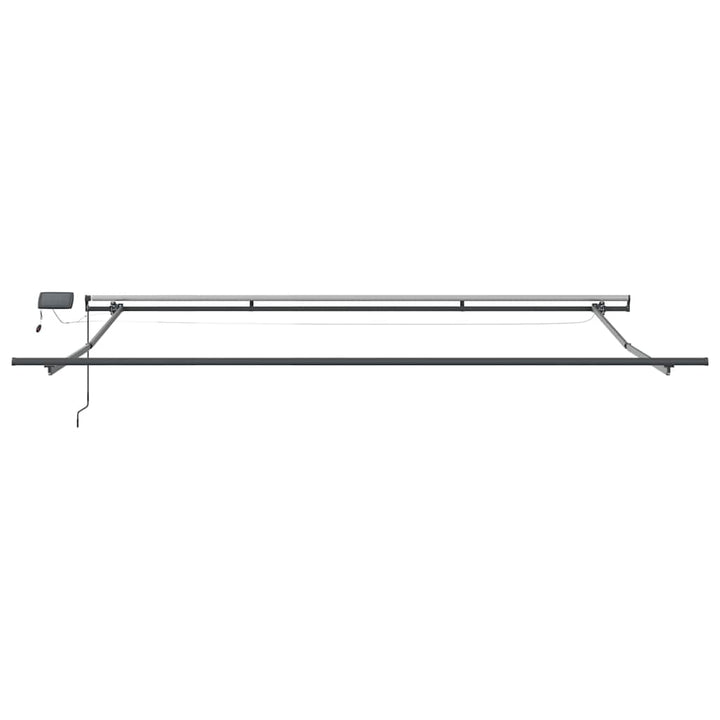 Markiseramme Antracit 400 × 350 cm Aluminium