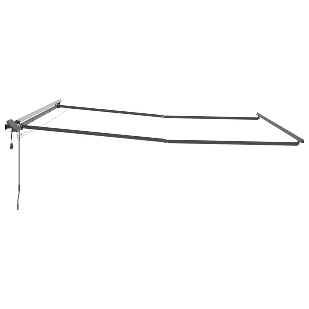 Markiseramme Antracit 400 × 350 cm Aluminium