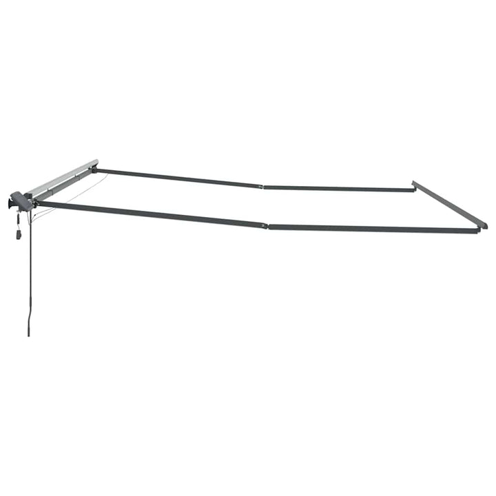 Markiseramme Antracit 400 × 350 cm Aluminium