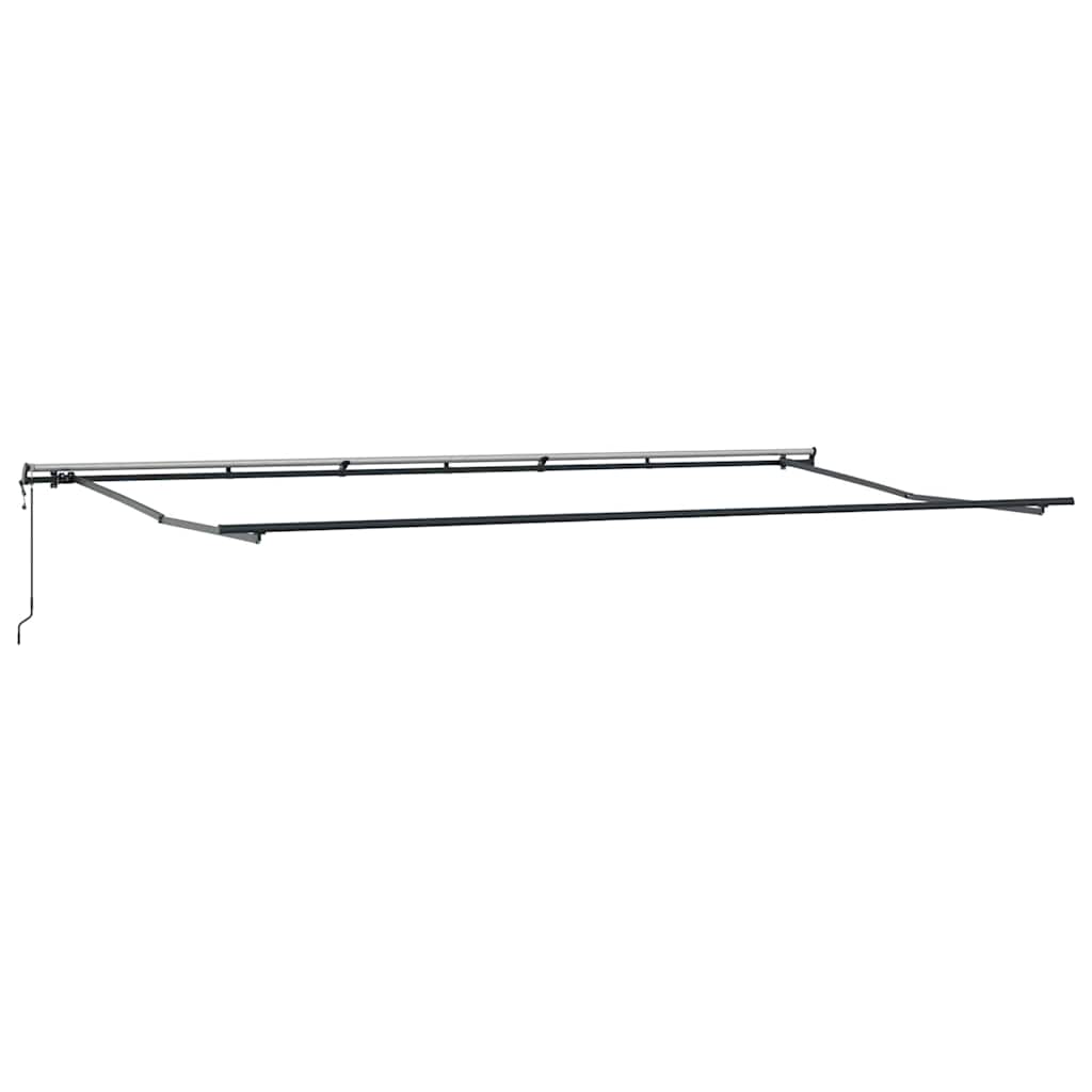 Markiseramme Antracit 600 × 300 cm Aluminium