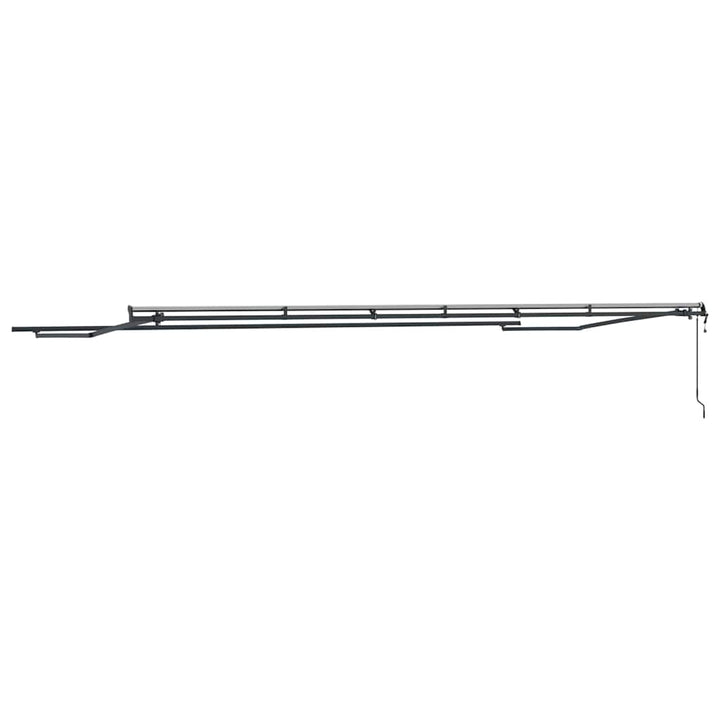 Markiseramme Antracit 600 × 300 cm Aluminium