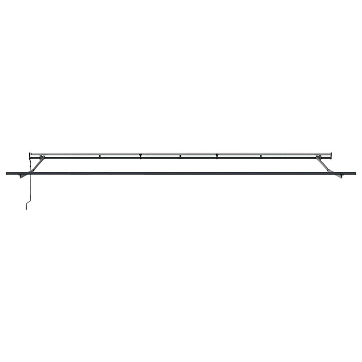 Markiseramme Antracit 600 × 300 cm Aluminium