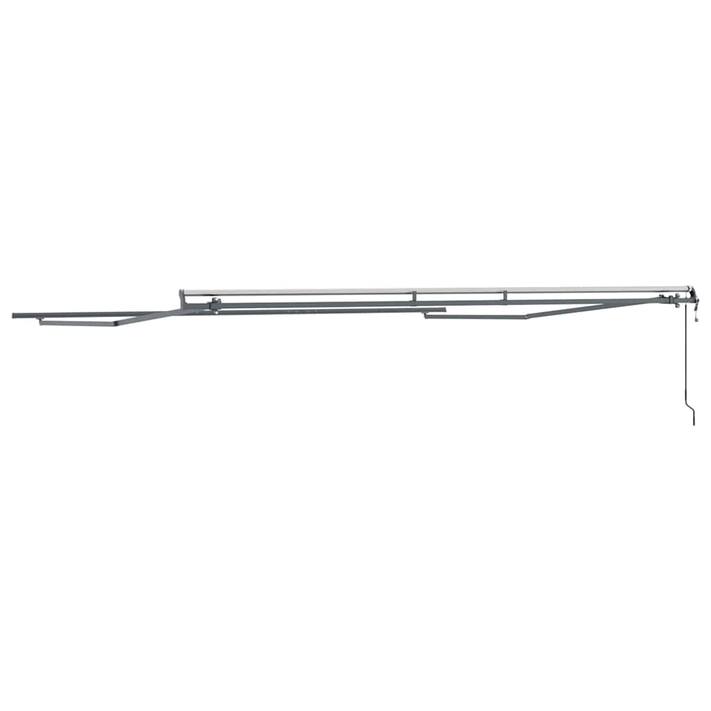 Markiseramme Antracit 500 × 350 cm Aluminium