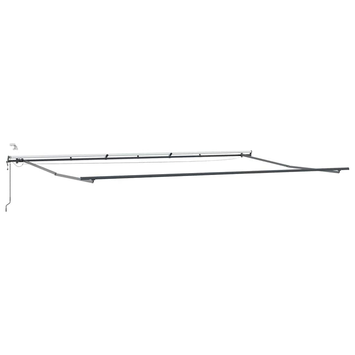 Markiseramme Antracit 600 × 300 cm Aluminium