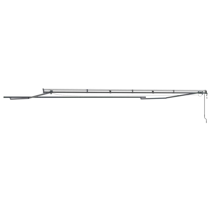 Markiseramme Antracit 600 × 300 cm Aluminium