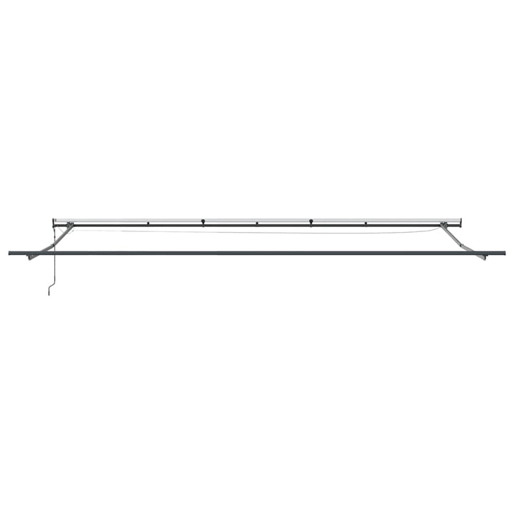 Markiseramme Antracit 600 × 300 cm Aluminium