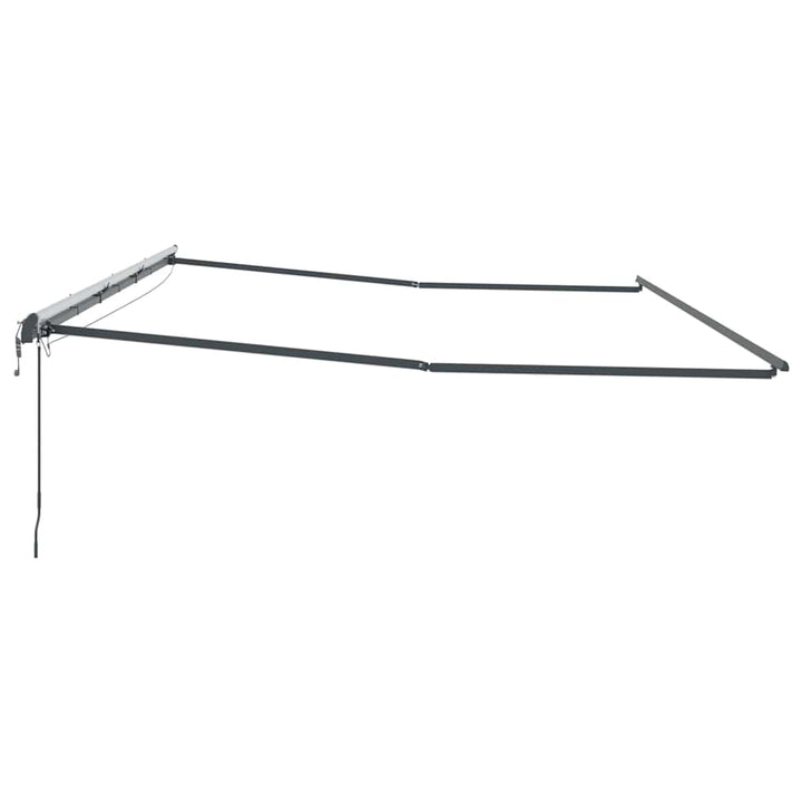 Markiseramme Antracit 600 × 300 cm Aluminium