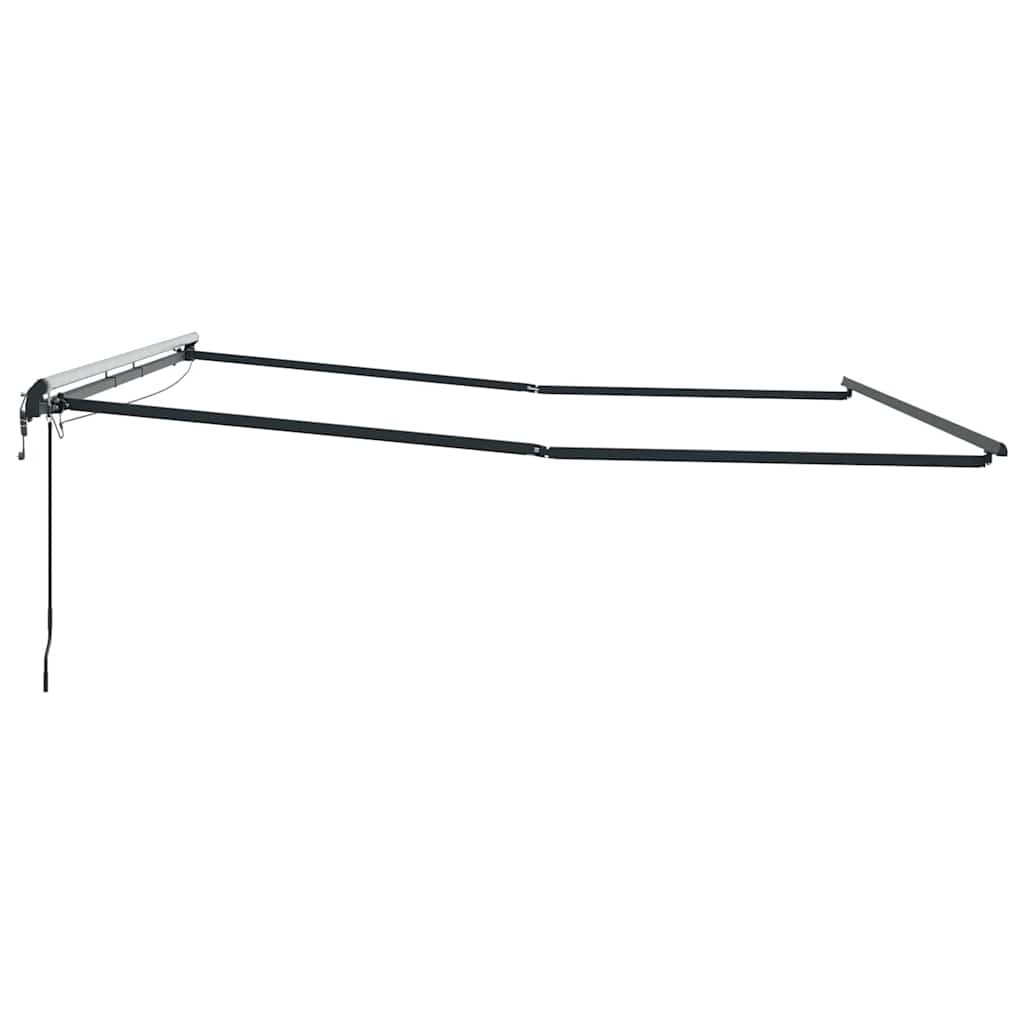 Markiseramme Antracit 400 × 350 cm Aluminium