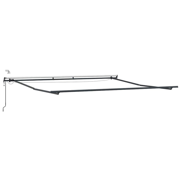 Markiseramme Antracit 450 × 350 cm Aluminium