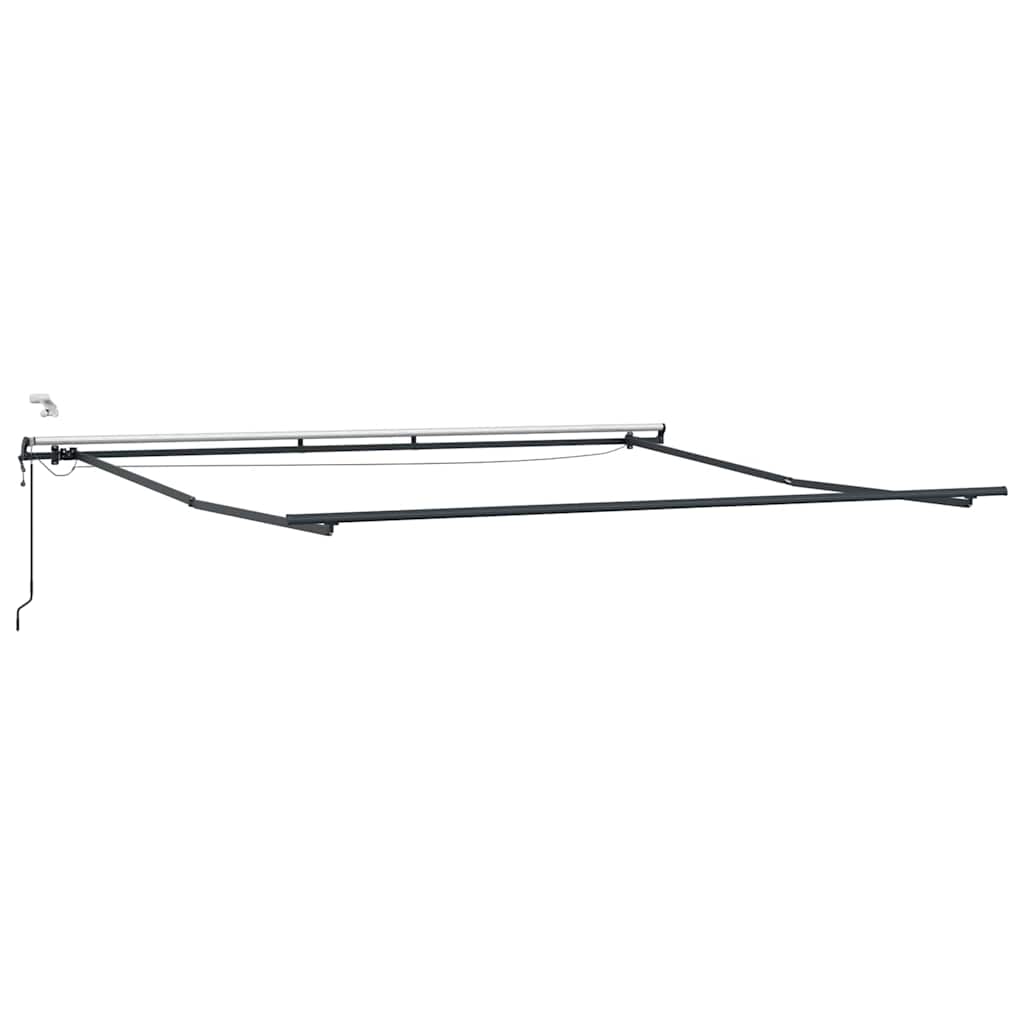 Markiseramme Antracit 500 × 350 cm Aluminium