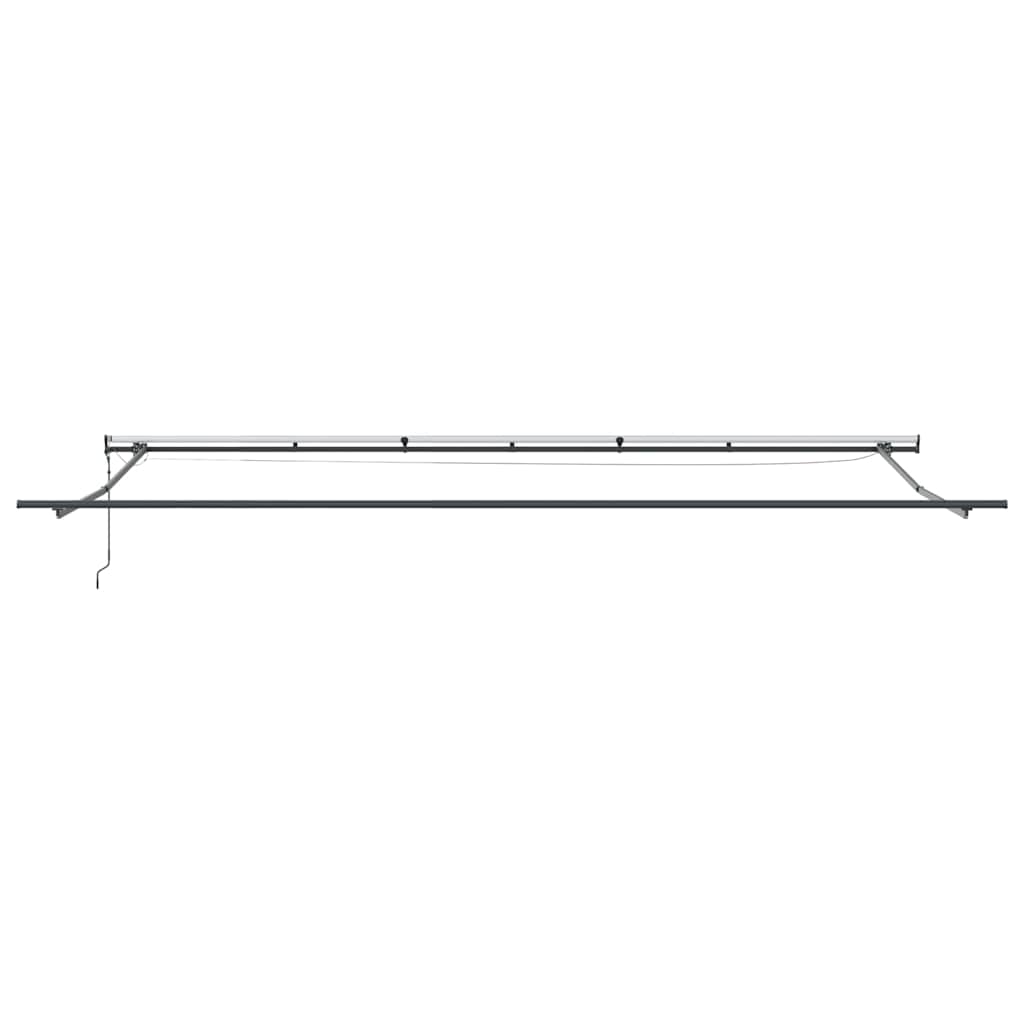 Markiseramme Antracit 600 × 350 cm Aluminium