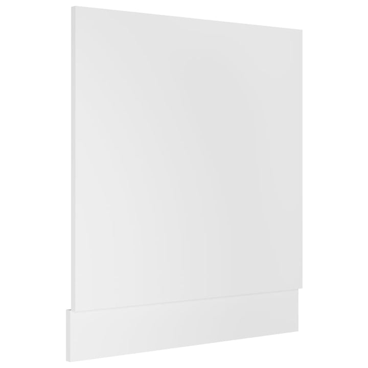 opvaskemaskinepanel "Lyon" hvid 59,5x3x67 cm konstrueret træ