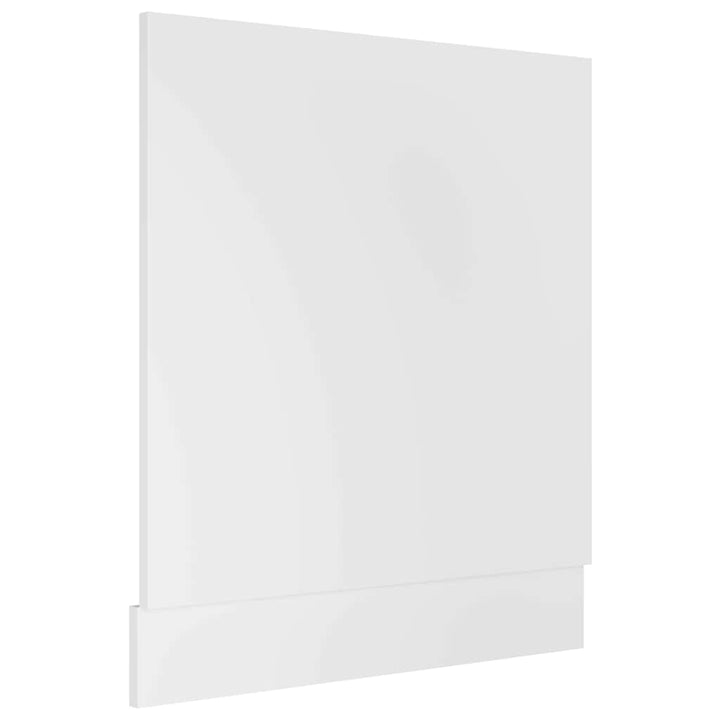 opvaskemaskinepanel "Lyon" hvid 59,5x3x67 cm konstrueret træ
