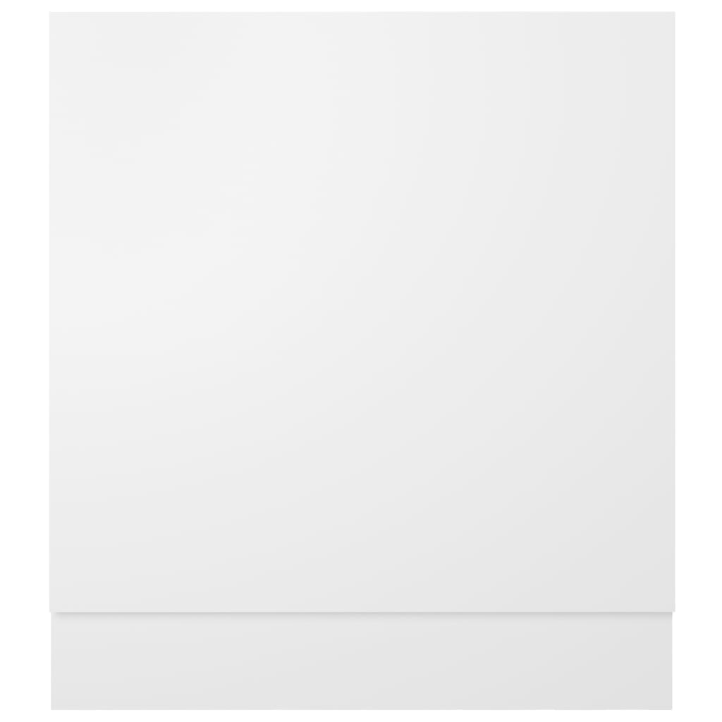 opvaskemaskinepanel "Lyon" hvid 59,5x3x67 cm konstrueret træ