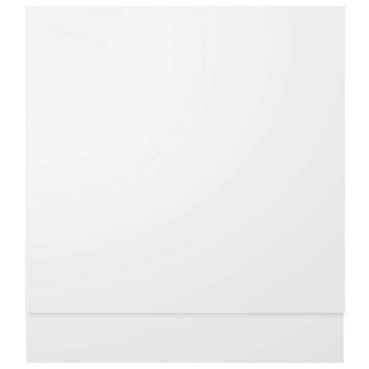 opvaskemaskinepanel "Lyon" hvid 59,5x3x67 cm konstrueret træ