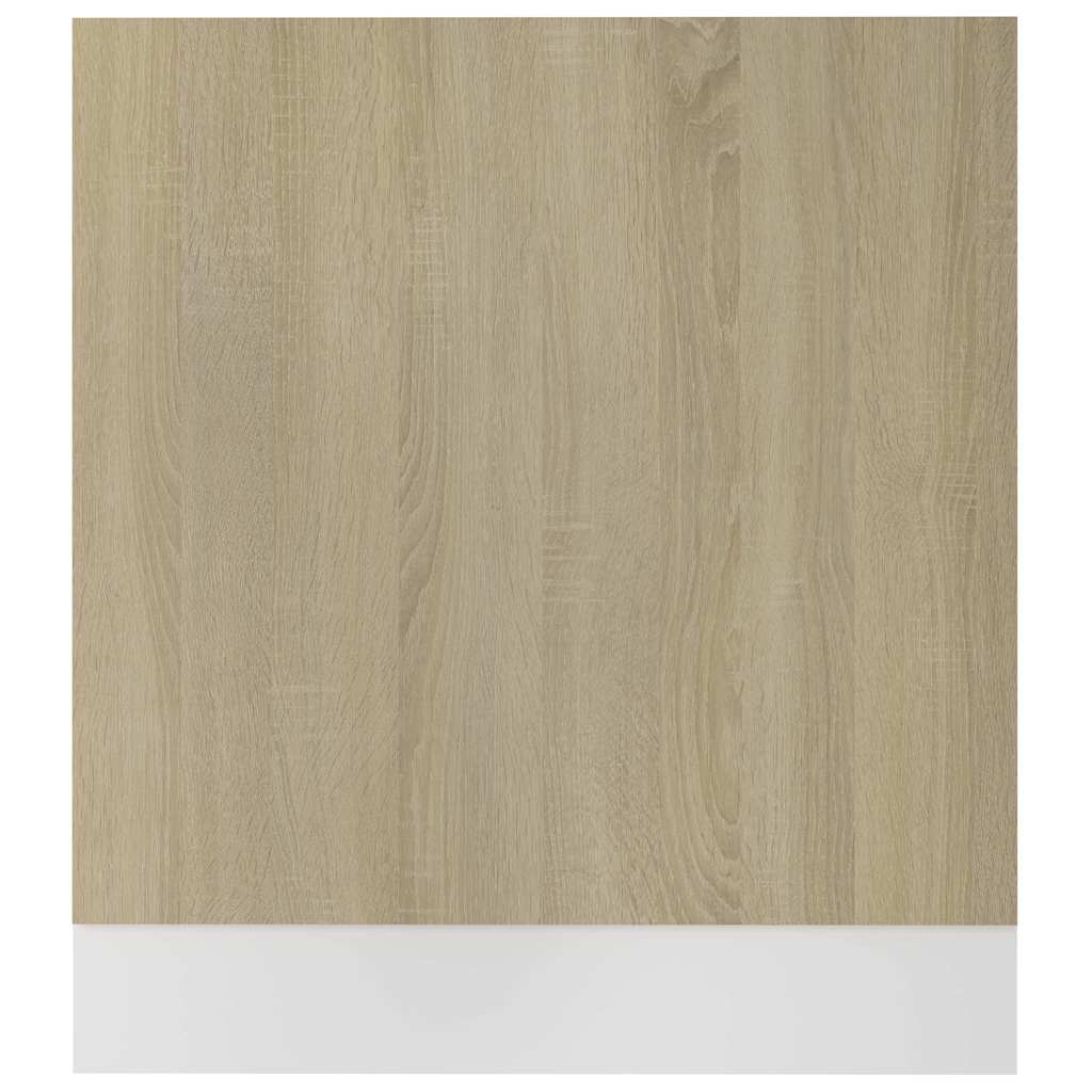 opvaskemaskinepanel "Lyon" Sonoma eg 59,5x3x67 cm konstrueret træ