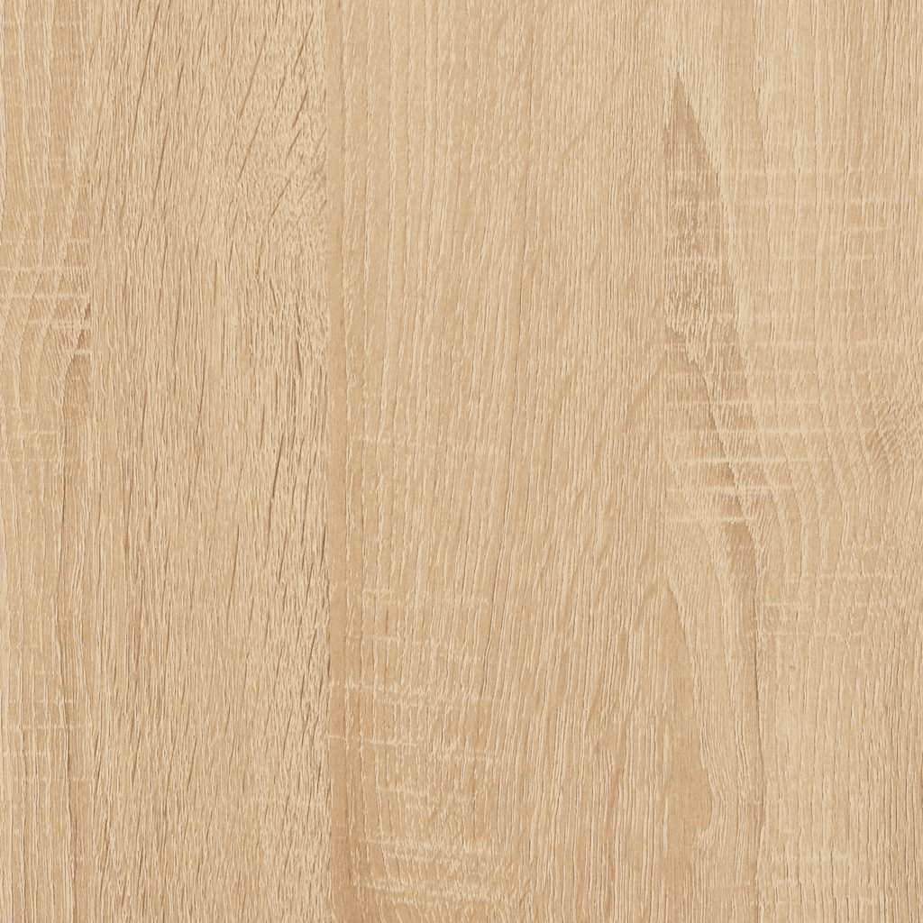 bogreol 82,5x30,5x150 cm konstrueret træ sonoma-eg