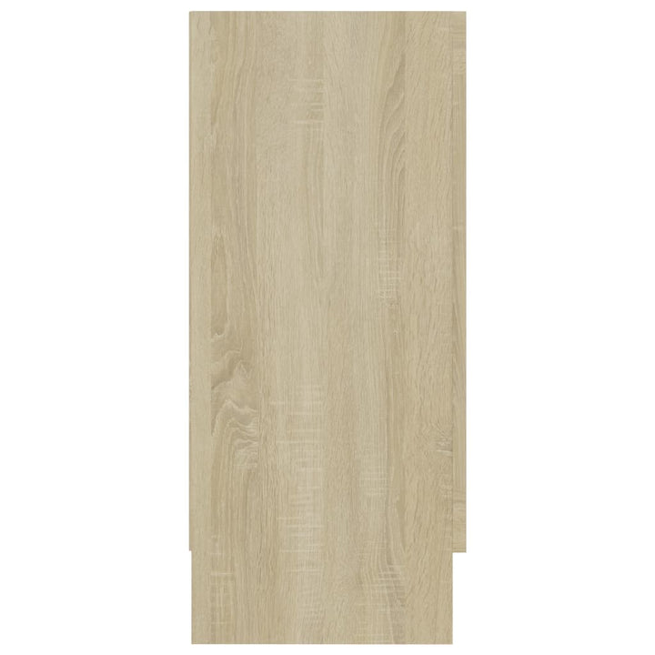 skænk 120x30,5x70 cm konstrueret træ sonoma-eg