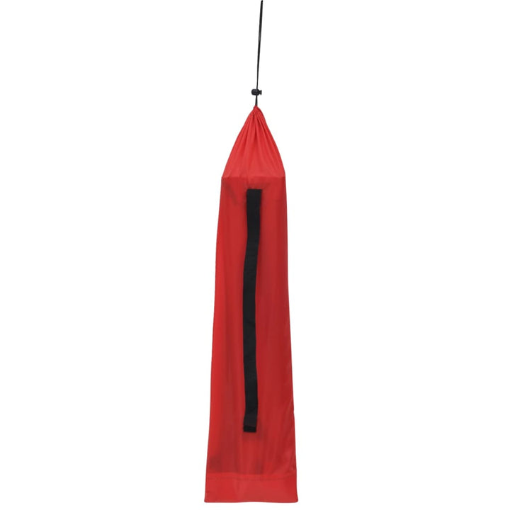 campingsenge 2 stk. 180x60x19 cm oxfordstof og stål rød