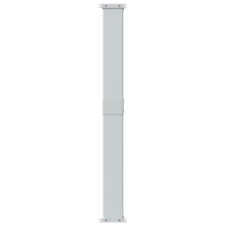 sammenrullelig sidemarkise til terrassen 140x600 cm sort