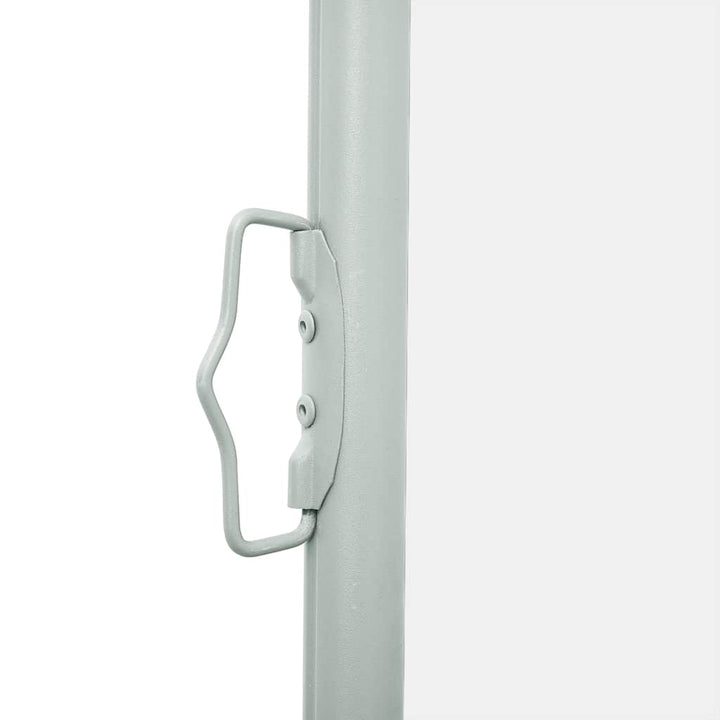 sammenrullelig sidemarkise til terrassen 140x600 cm cremefarvet