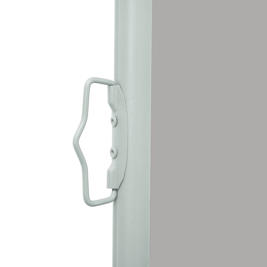 sammenrullelig sidemarkise til terrassen 600x160 cm grå