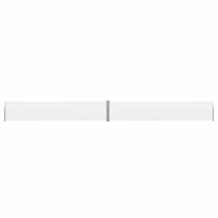 sammenrullelig sidemarkise til terrassen 140x1200 cm creme