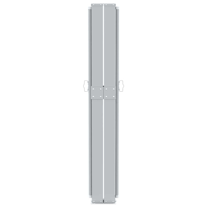 sammenrullelig sidemarkise til terrassen 170x1200 cm blå