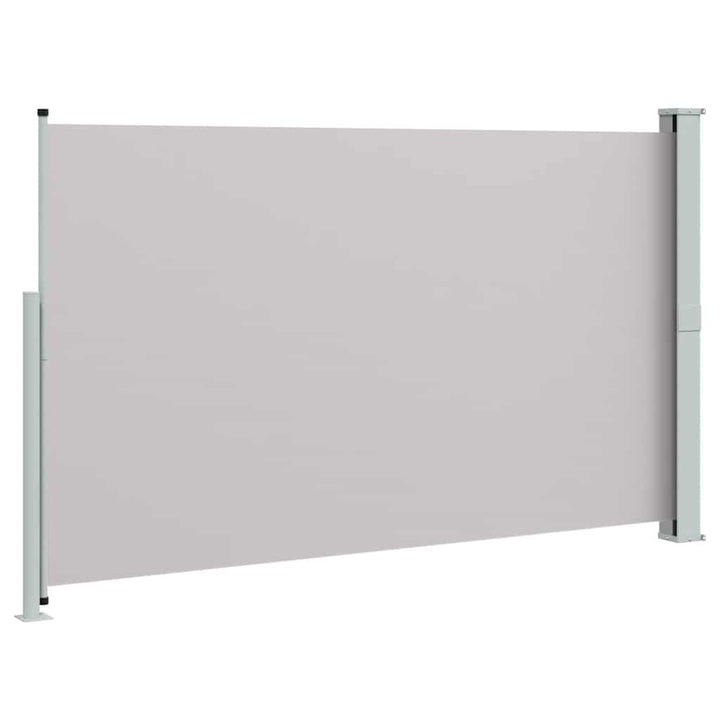 sammenrullelig sidemarkise til terrassen 180x300 cm grå