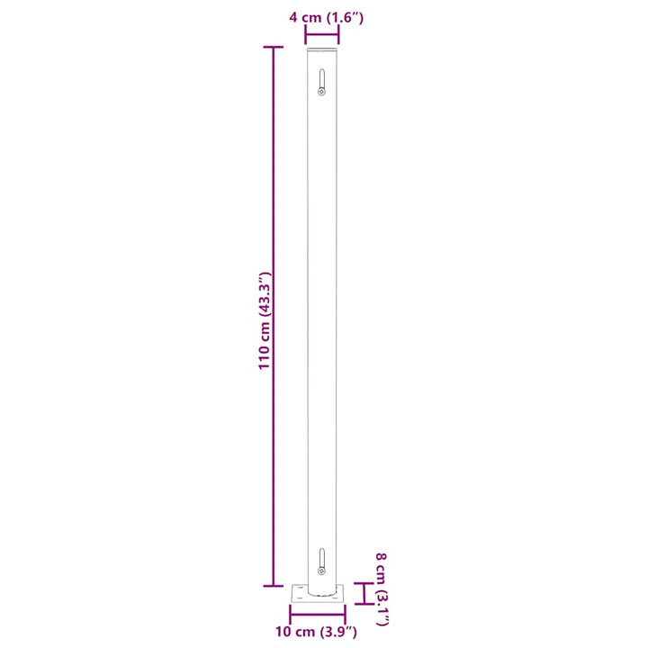 sammenrullelig sidemarkise til terrassen 180x300 cm grå
