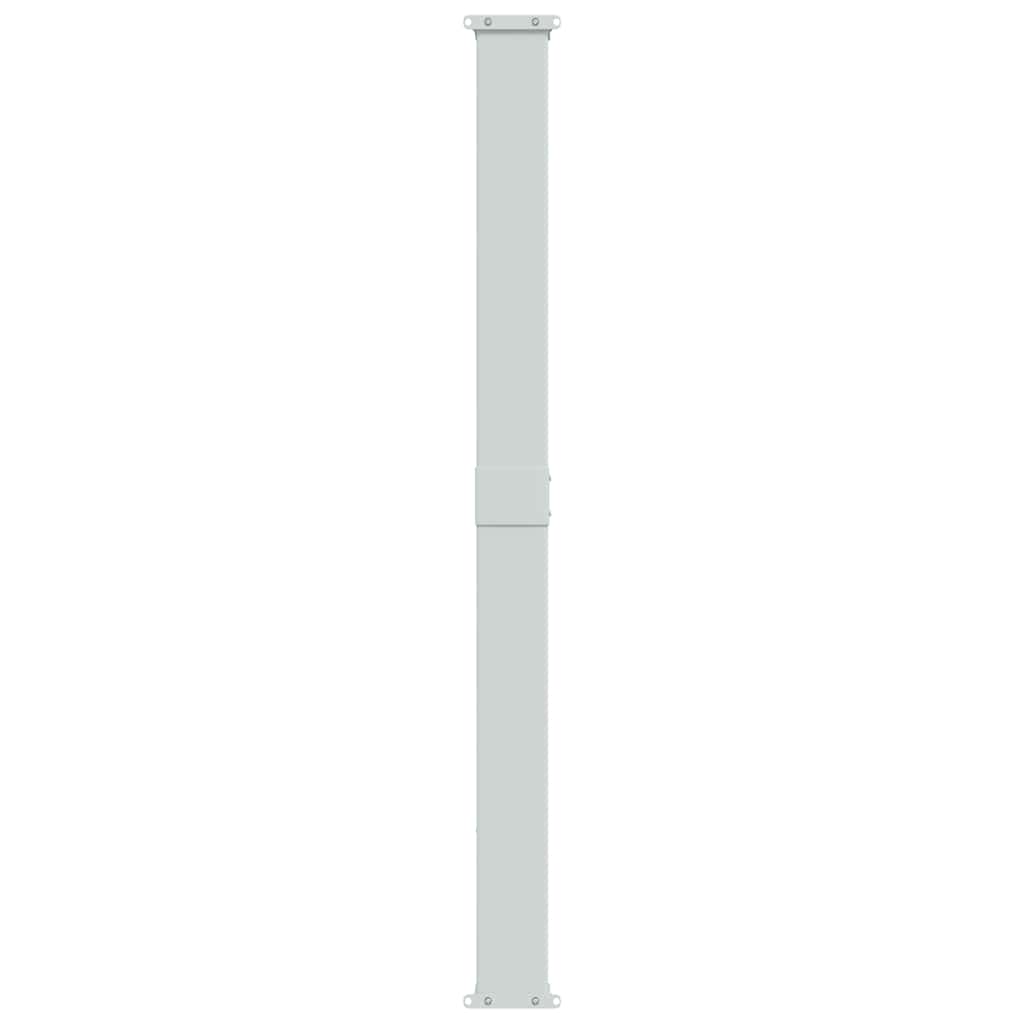 sammenrullelig sidemarkise til terrassen 180x500 cm sort