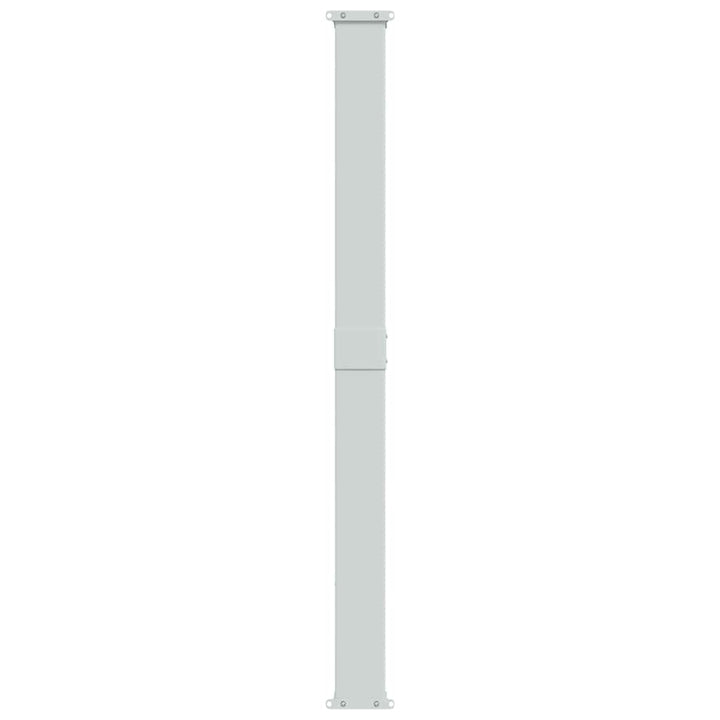 sammenrullelig sidemarkise til terrassen 180x500 cm sort