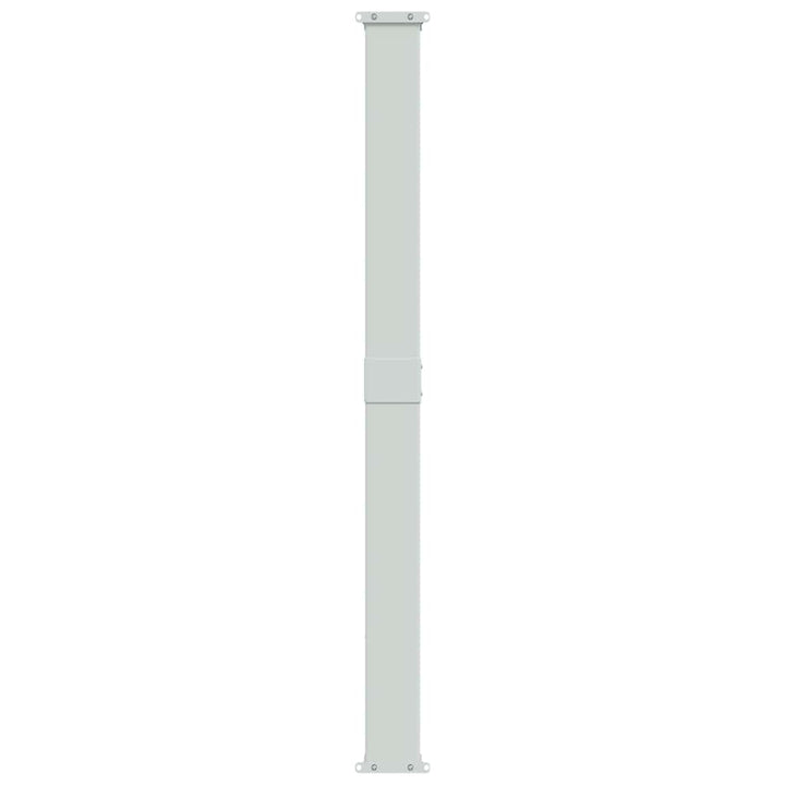 sammenrullelig sidemarkise til terrassen 180x500 cm cremefarvet