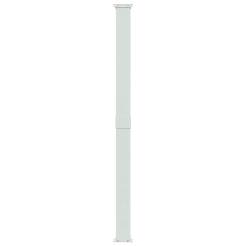 sammenrullelig sidemarkise til terrassen 200x500 cm grå