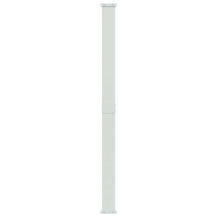 sammenrullelig sidemarkise til terrassen 200x500 cm grå