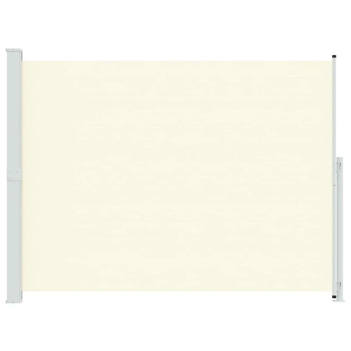 sammenrullelig sidemarkise til terrassen 220x300 cm cremefarvet