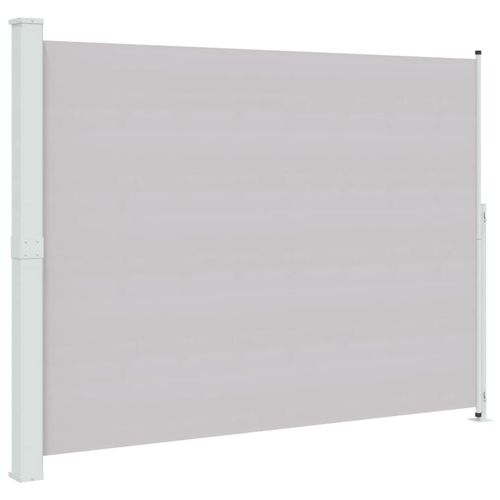 sammenrullelig sidemarkise til terrassen 220x300 cm grå