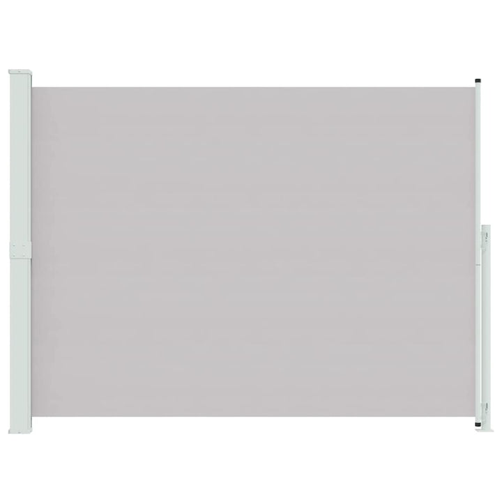 sammenrullelig sidemarkise til terrassen 220x300 cm grå