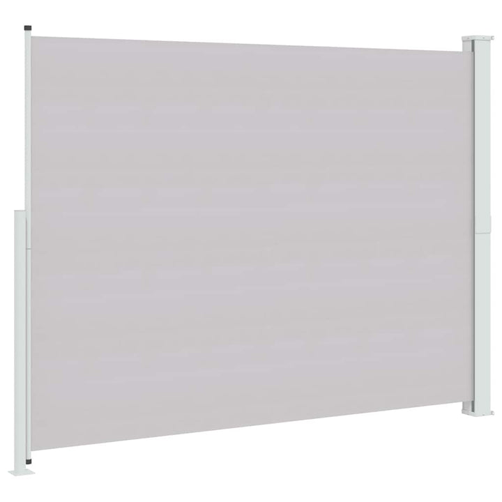 sammenrullelig sidemarkise til terrassen 220x300 cm grå
