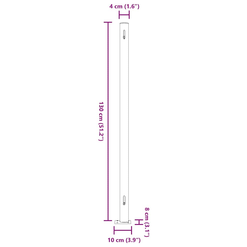 sammenrullelig sidemarkise til terrassen 220x300 cm grå