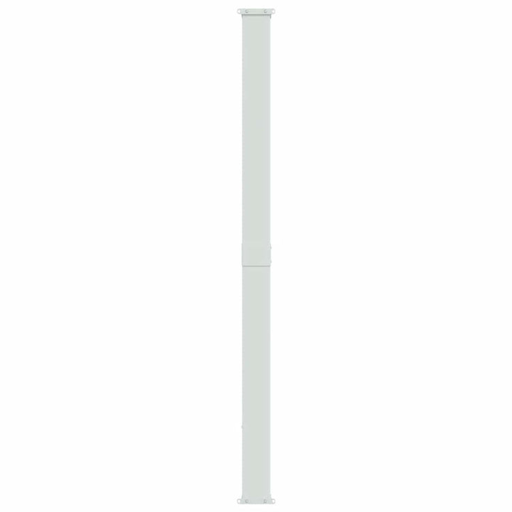 sammenrullelig sidemarkise til terrassen 220x500 cm sort